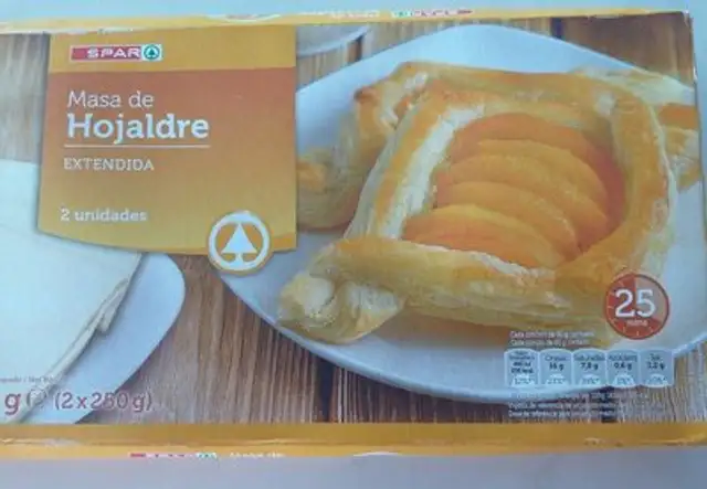 Masa de hojaldre front packaging