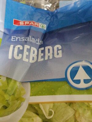 Ensalada iceberg front packaging