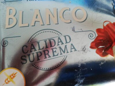 Turrón crujiente blanco front packaging