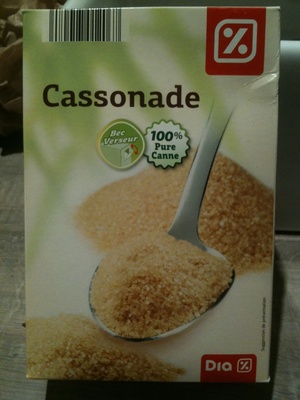 Cassonade front packaging