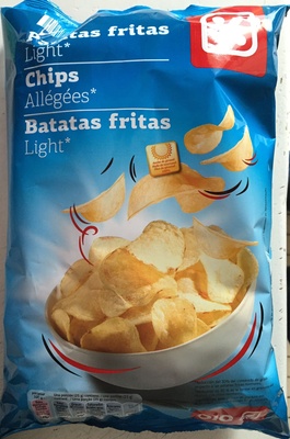 Chips allégées front packaging