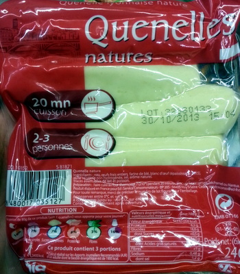 Quenelles natures