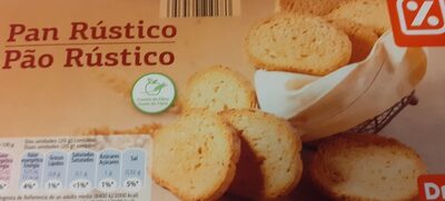 Pan rústico front packaging