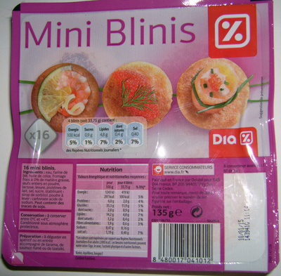 Mini Blinis