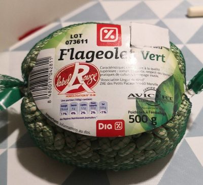 Flageolet vert front packaging