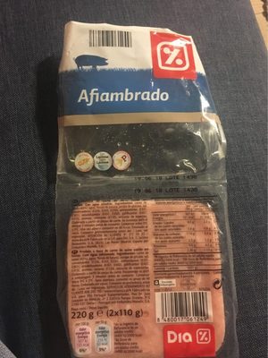 Afiambrado front packaging