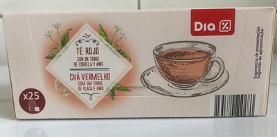 Té rojo con un toque de ciruela y anís