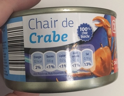 Chair de crabe