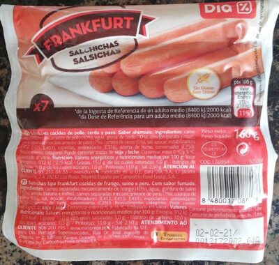 Salchicha Frankfurt