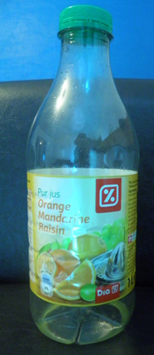 Pur Jus Orange-Mandarine-Raisin Dia