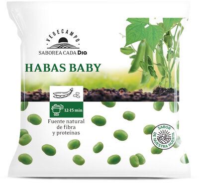 Habas babys ultracongeladod
