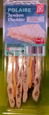Polaire jambon cheddar Sandwich au pain spécial