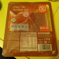 Quart de jambon sec Dia