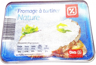 Fromage à tartiner Nature