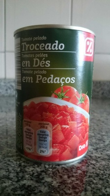 Tomate pelado troceado