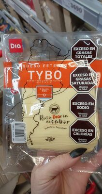 Queso feta tybo