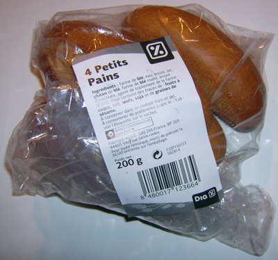 4 petits pains
