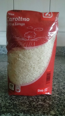 Arroz Carolino Extra Longo front packaging