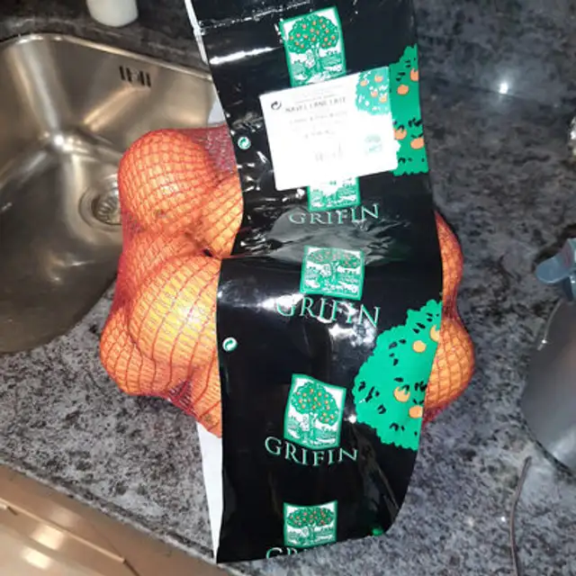 Naranja especial zumo nutrition facts table