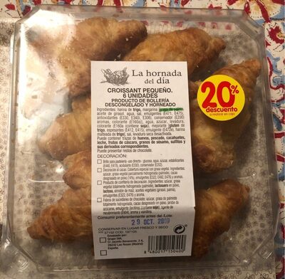 Croissant pequeño 6 unidades