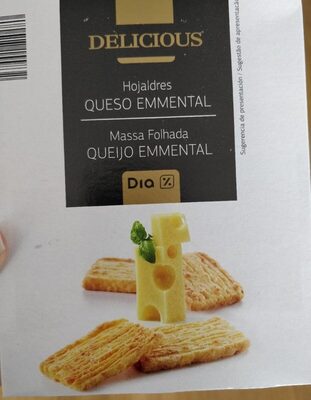 Hojaldres queso emmental