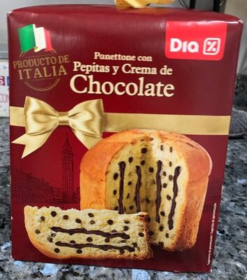 PANETTONE CHOCOLATE front packaging