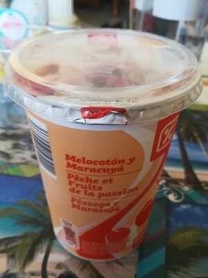 Yogur Melocotón y Maracuyá