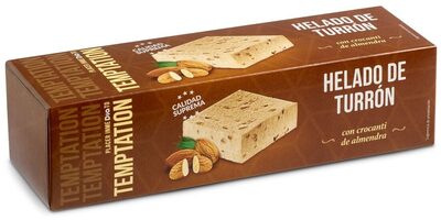 Helado de turrón