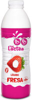 Yogur líquido sabor fresa 0%