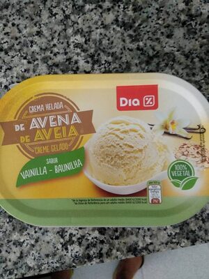 Crema helada de avena