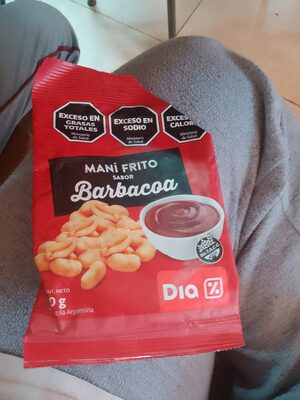 Mani frito sabor barbacoa