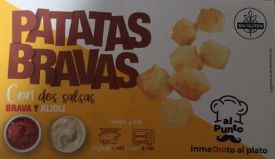 Patatas Bravas (Dos salsas)
