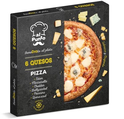 Pizza 6 quesos