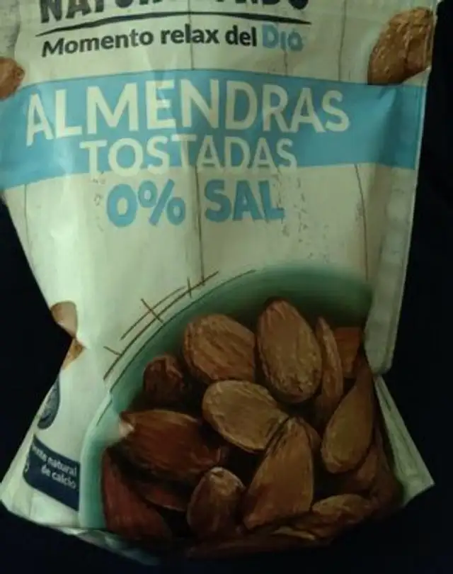 Almendras tostadas sin sal