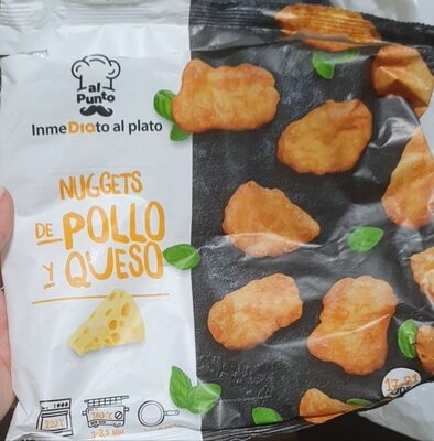 Nuggets de pollo y queso