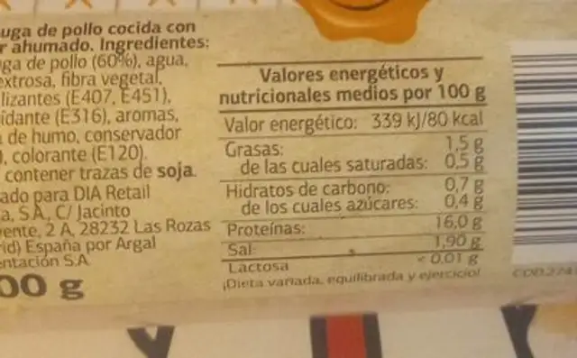 pechuga de pollo