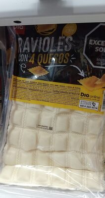 Rabioles 4 quesos front packaging