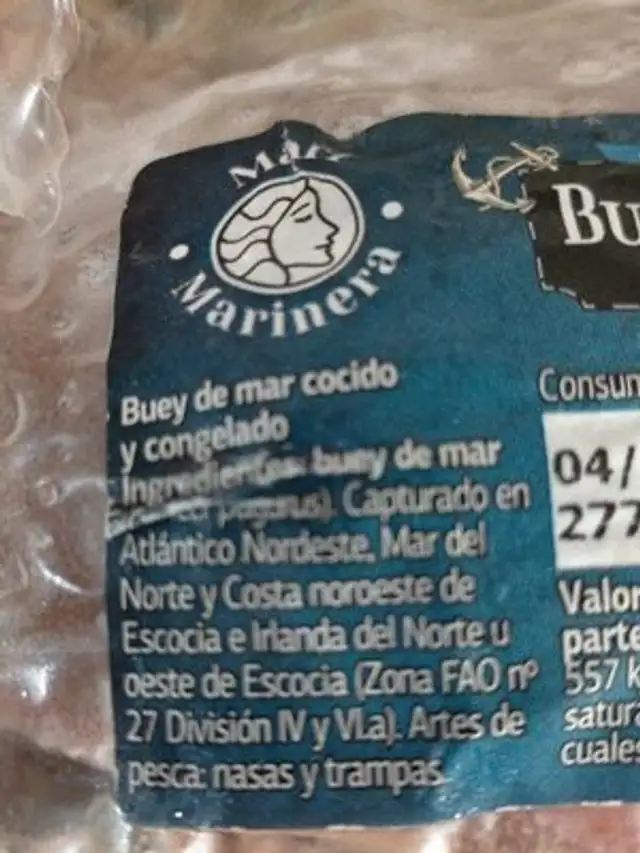 Unknown ingredients label