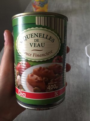 Quenelles de veau sauce financiere