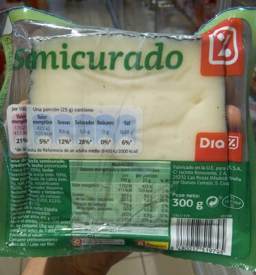 Queso Semicurado