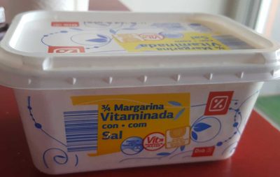 Margarina vitaminada con sal