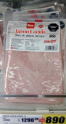 JAMON COCIDO FETAS +F DIA