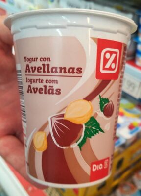 Yogur con avellanas