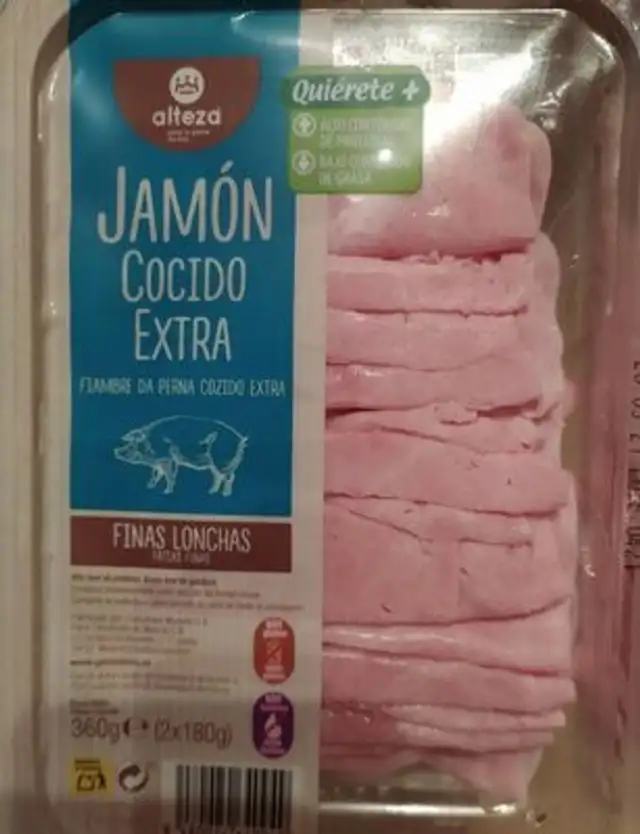 Jamón cocido extra