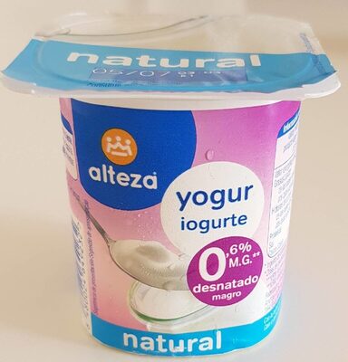 Yogur natural desnatado