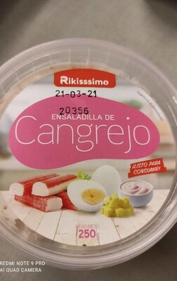 Ensaladilla de cangrejo