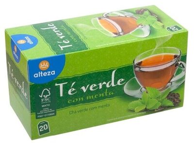 Té verde con menta