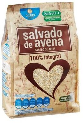Salvado de avena front packaging
