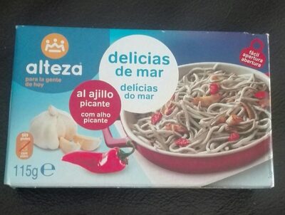 Delicias del mar front packaging