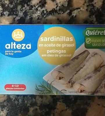 Sardinillas en aceite de girasol